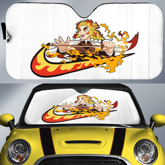 Rengoku Just Car Sunshade Custom Car Accessories - Gearcarcover - 1