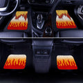 Rengoku Uniform Car Floor Mats Custom Hairstyle Car Interior Accessories - Gearcarcover - 3