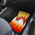 Rengoku Uniform Car Floor Mats Custom Hairstyle Car Interior Accessories - Gearcarcover - 4