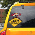 Rengoku Warning Car Sticker Custom For Fans - Gearcarcover - 3