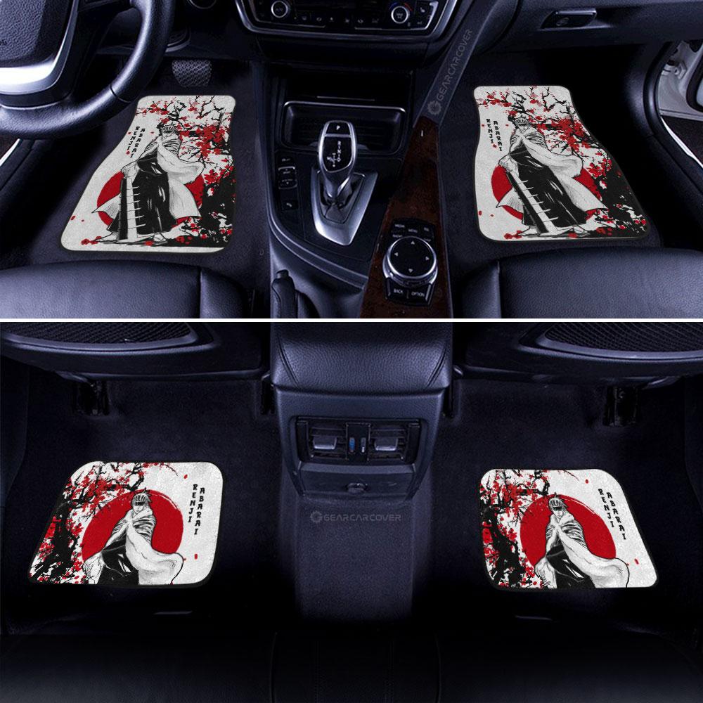 Renji Abarai Car Floor Mats Custom Japan Style Bleach Car Interior Accessories - Gearcarcover - 3