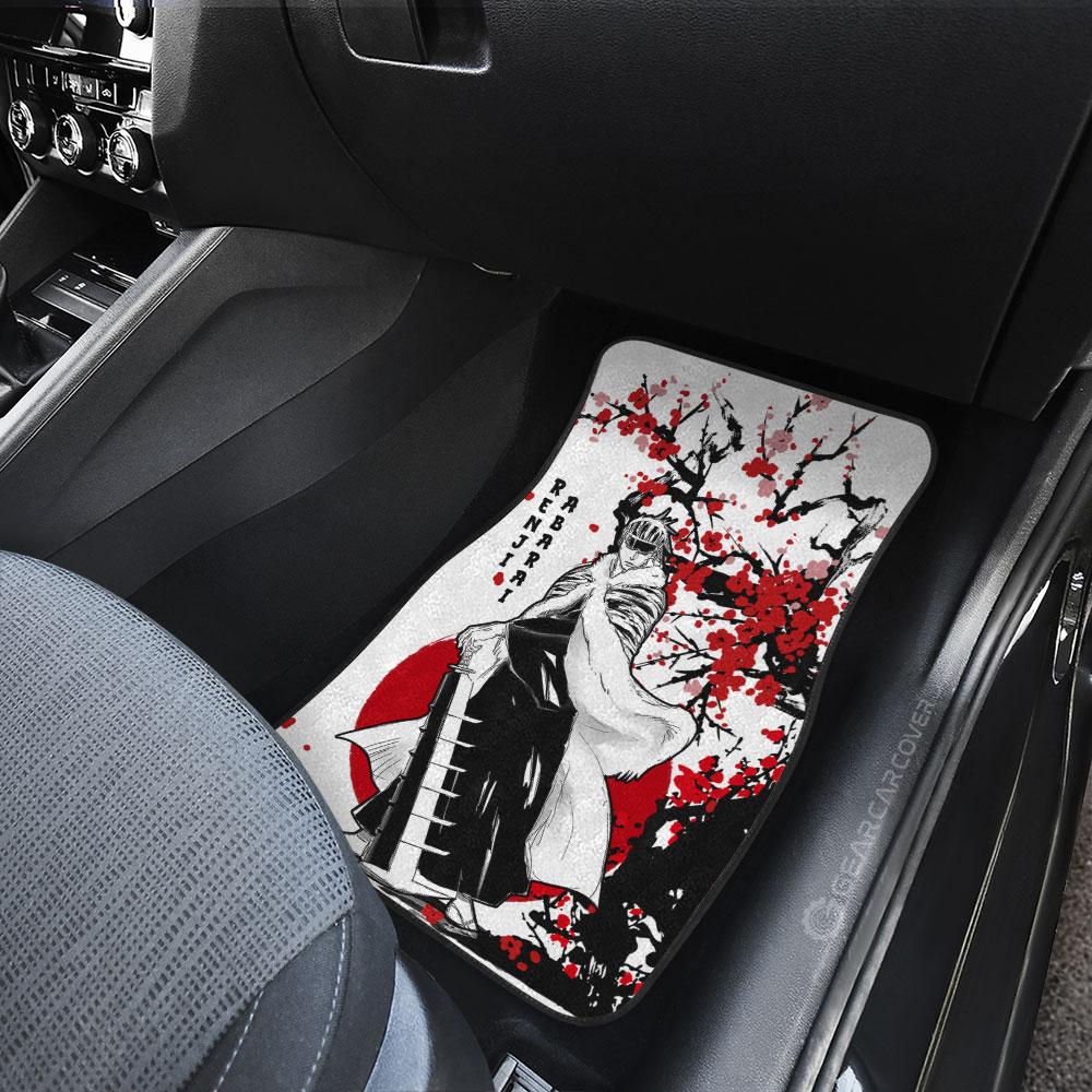 Renji Abarai Car Floor Mats Custom Japan Style Bleach Car Interior Accessories - Gearcarcover - 4