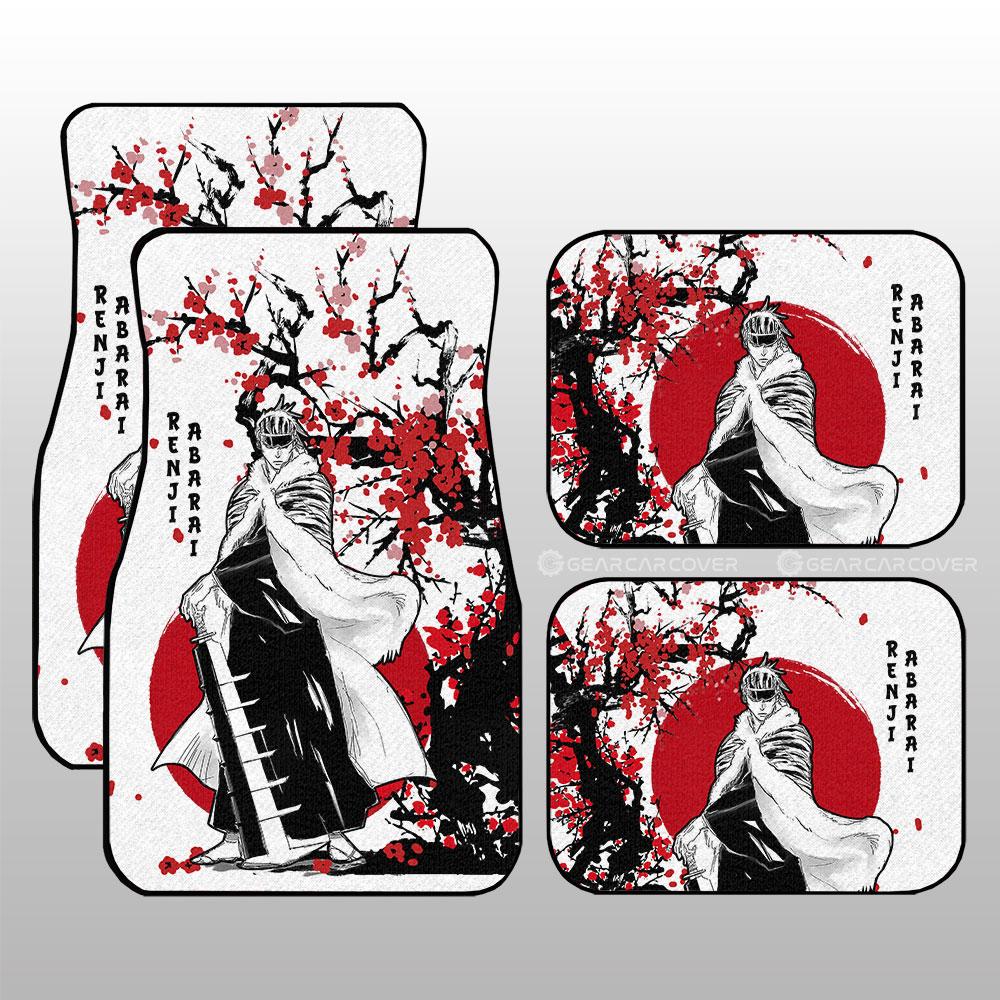 Renji Abarai Car Floor Mats Custom Japan Style Bleach Car Interior Accessories - Gearcarcover - 1