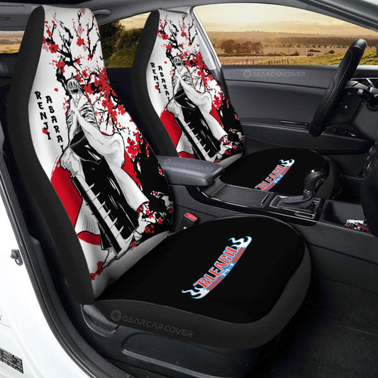 Renji Abarai Car Seat Covers Custom Japan Style Bleach Car Interior Accessories - Gearcarcover - 1