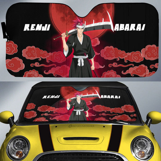 Renji Abarai Car Sunshade Custom Bleach Car Accessories - Gearcarcover - 1