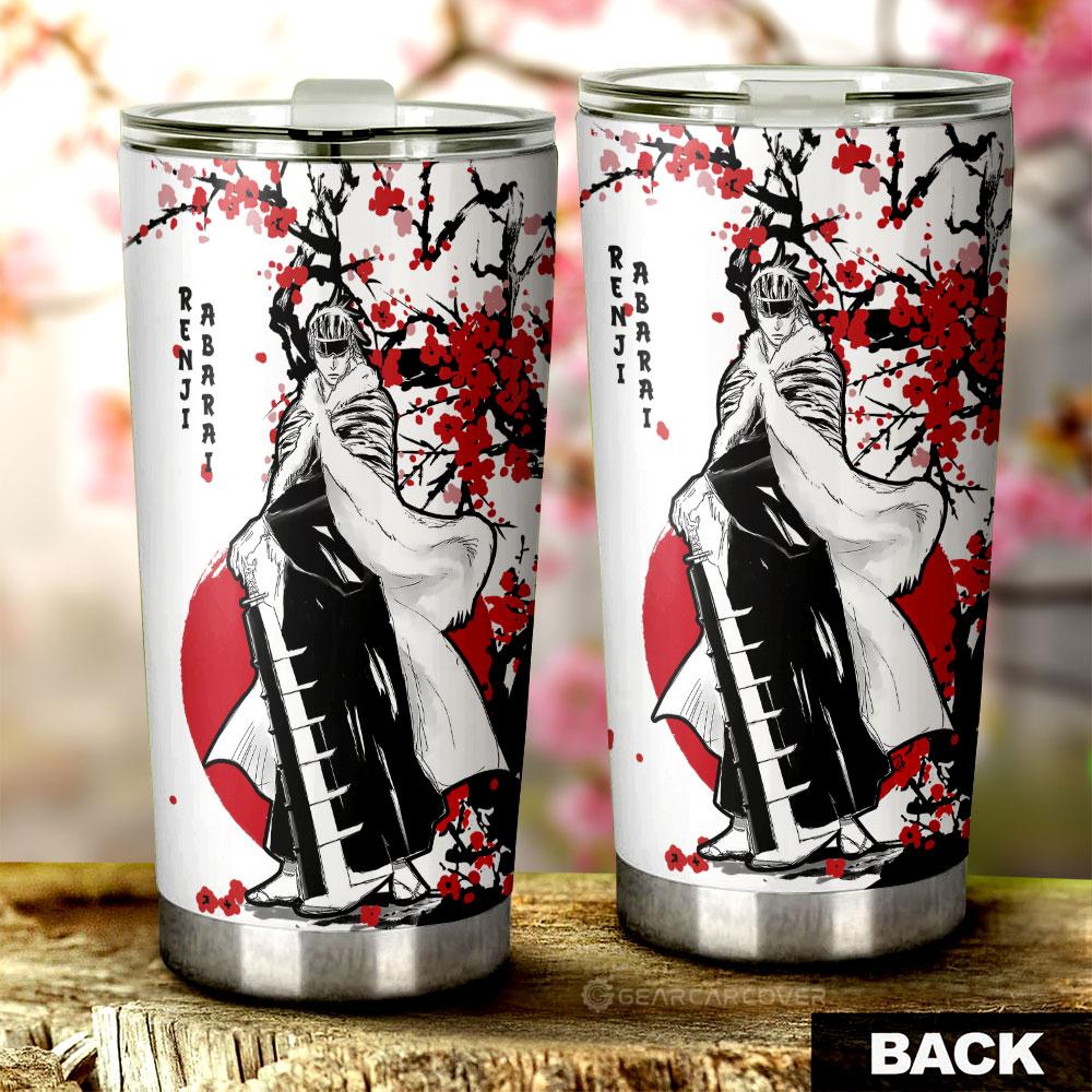 Renji Abarai Tumbler Cup Custom Japan Style Bleach Car Interior Accessories - Gearcarcover - 3