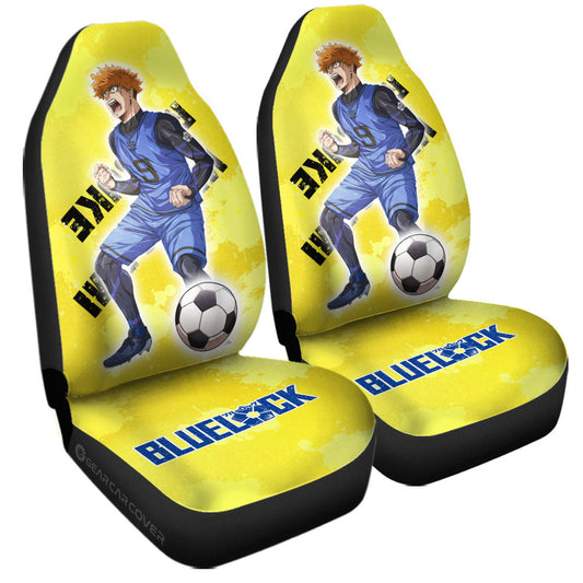 Rensuke Kunigami Car Seat Covers Custom - Gearcarcover - 1