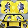 Rensuke Kunigami Car Sunshade Custom - Gearcarcover - 1