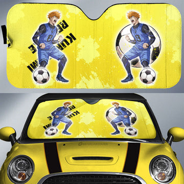 Rensuke Kunigami Car Sunshade Custom - Gearcarcover - 1
