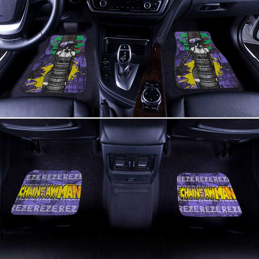 Reze Car Floor Mats Custom Car Accessories - Gearcarcover - 2