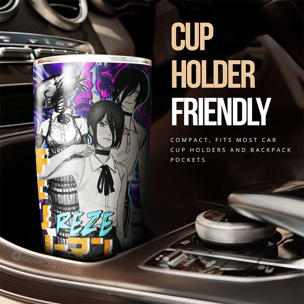 Reze Tumbler Cup Custom - Gearcarcover - 2