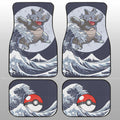 Rhydon Car Floor Mats Custom Pokemon Car Accessories - Gearcarcover - 1