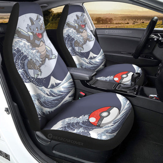 Rhydon Car Seat Covers Custom Pokemon Car Accessories - Gearcarcover - 2