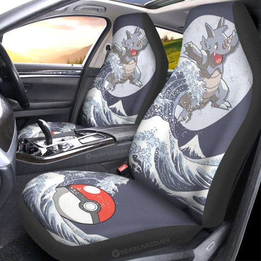 Rhydon Car Seat Covers Custom Pokemon Car Accessories - Gearcarcover - 1
