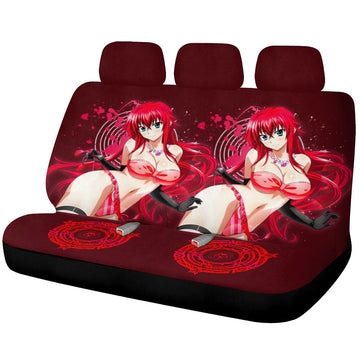 Rias Gremory Car Back Seat Custom Funny High School Dxd Accessories - Gearcarcover - 1