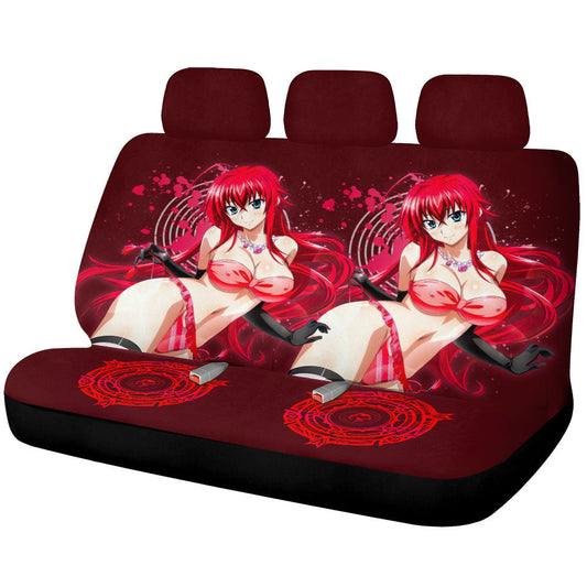 Rias Gremory Car Back Seat Custom Funny High School Dxd Accessories - Gearcarcover - 1