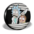 Rick And Morty Spare Tire Covers Horror Characters Car Accessories - Gearcarcover - 3