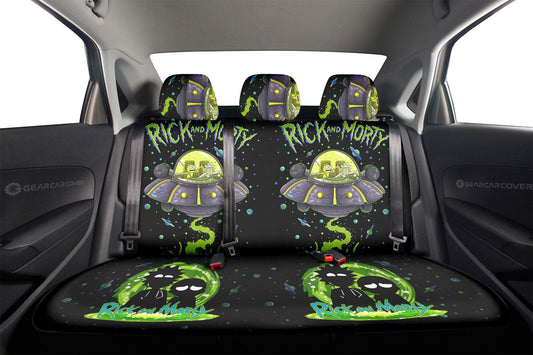 Rick and Morty Car Back Seat Covers Custom Car Interior Accessories - Gearcarcover - 2