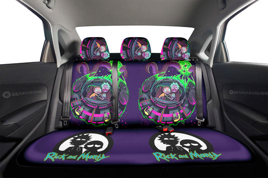 Rick and Morty Car Back Seat Covers Custom Car Interior Accessories - Gearcarcover - 2