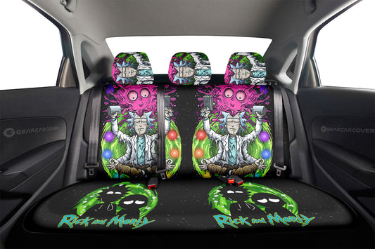 Rick and Morty Car Back Seat Covers Custom Car Interior Accessories - Gearcarcover - 2