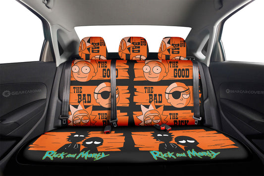 Rick and Morty Car Back Seat Covers Custom Car Interior Accessories - Gearcarcover - 2