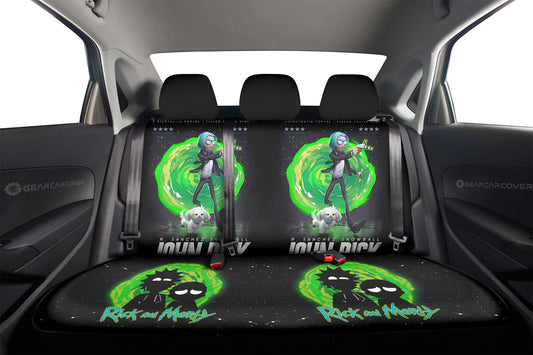 Rick and Morty Car Back Seat Covers Custom Car Interior Accessories - Gearcarcover - 2