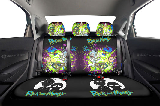 Rick and Morty Car Back Seat Covers Custom Car Interior Accessories - Gearcarcover - 2