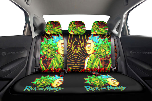 Rick and Morty Car Back Seat Covers Custom Car Interior Accessories - Gearcarcover - 2