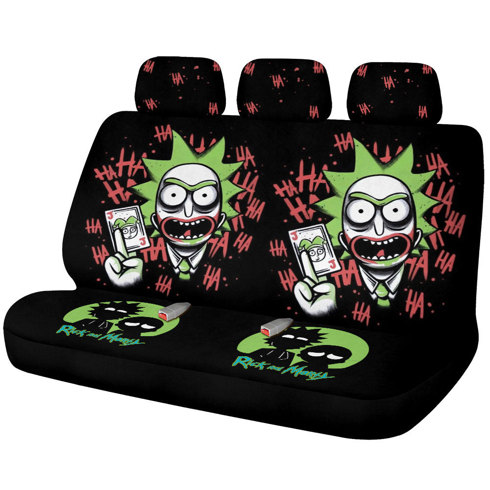 Rick and Morty Car Back Seat Covers Custom Car Interior Accessories - Gearcarcover - 1