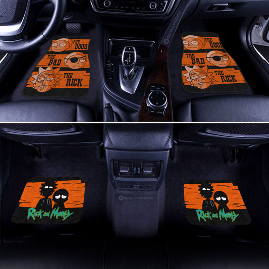 Rick and Morty Car Floor Mats Custom Car Interior Accessories - Gearcarcover - 2