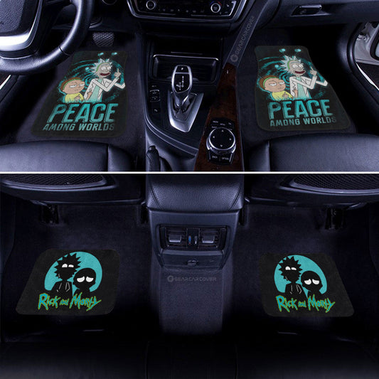 Rick and Morty Car Floor Mats Custom Car Interior Accessories - Gearcarcover - 2