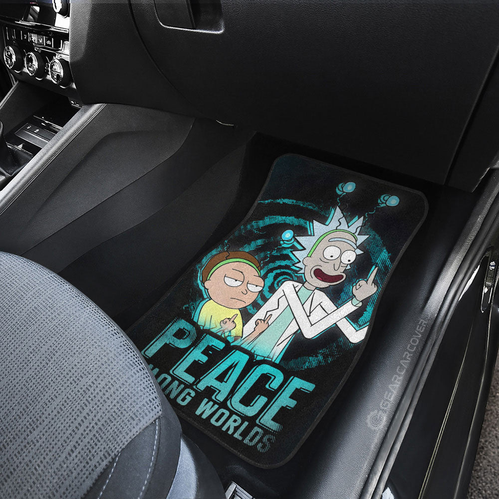 Rick and Morty Car Floor Mats Custom Car Interior Accessories - Gearcarcover - 3