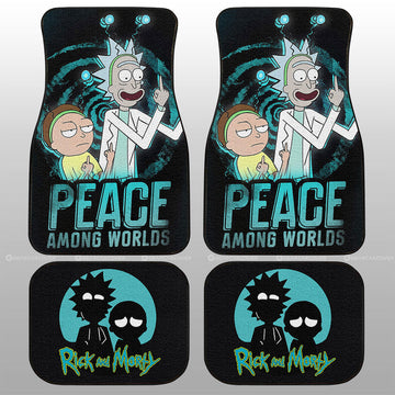 Rick and Morty Car Floor Mats Custom Car Interior Accessories - Gearcarcover - 1