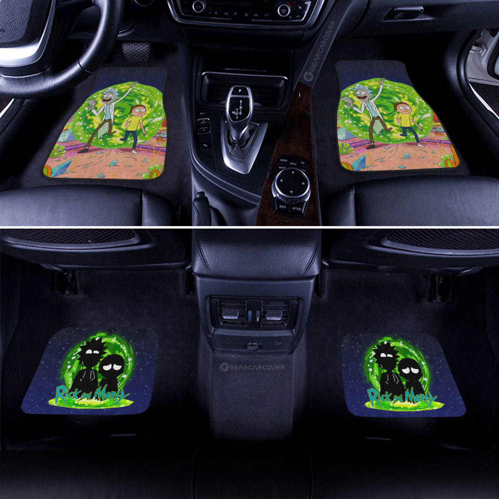 Rick and Morty Car Floor Mats Custom Car Interior Accessories - Gearcarcover - 2