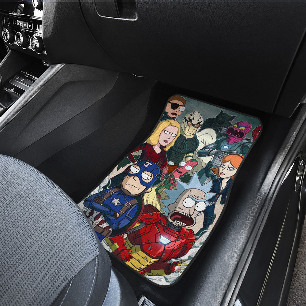 Rick and Morty Car Floor Mats Custom Car Interior Accessories - Gearcarcover - 3