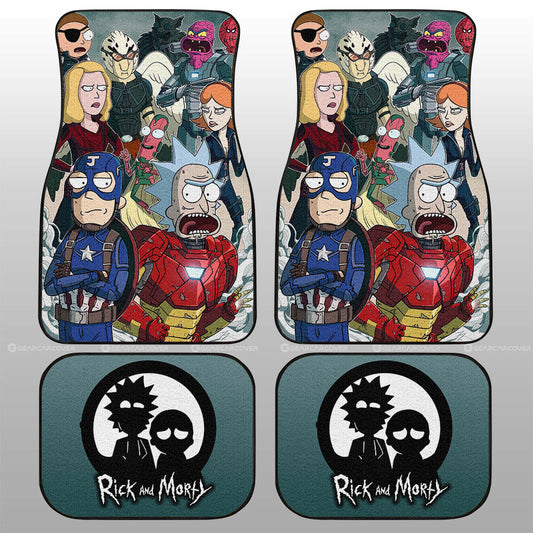 Rick and Morty Car Floor Mats Custom Car Interior Accessories - Gearcarcover - 1