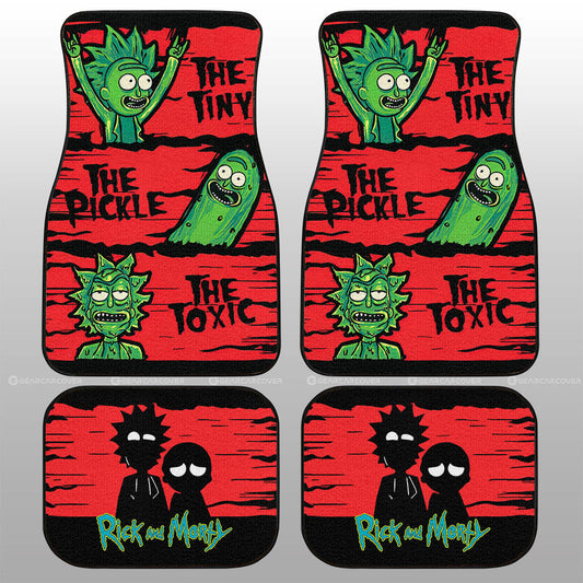 Rick and Morty Car Floor Mats Custom Car Interior Accessories - Gearcarcover - 1