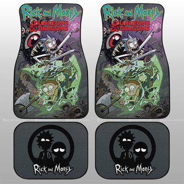 Rick and Morty Car Floor Mats Custom Car Interior Accessories - Gearcarcover - 1