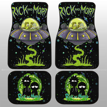 Rick and Morty Car Floor Mats Custom Car Interior Accessories - Gearcarcover - 1