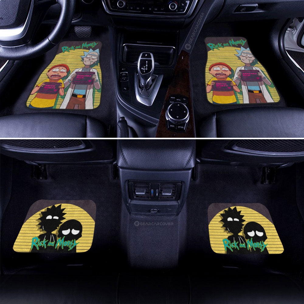 Rick and Morty Car Floor Mats Custom Car Interior Accessories - Gearcarcover - 2