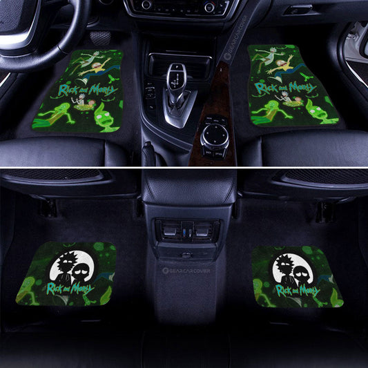 Rick and Morty Car Floor Mats Custom Car Interior Accessories - Gearcarcover - 2