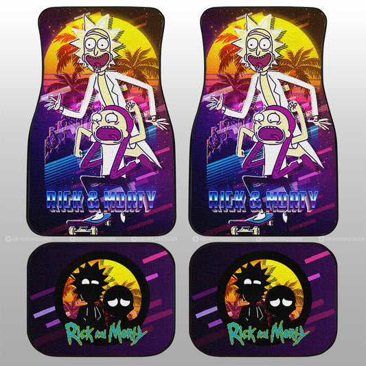 Rick and Morty Car Floor Mats Custom Car Interior Accessories - Gearcarcover - 1