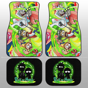 Rick and Morty Car Floor Mats Custom Car Interior Accessories - Gearcarcover - 1