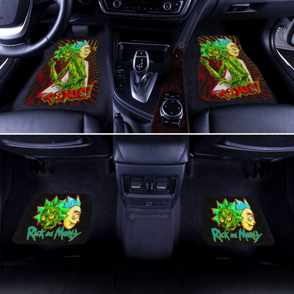 Rick and Morty Car Floor Mats Custom Car Interior Accessories - Gearcarcover - 2