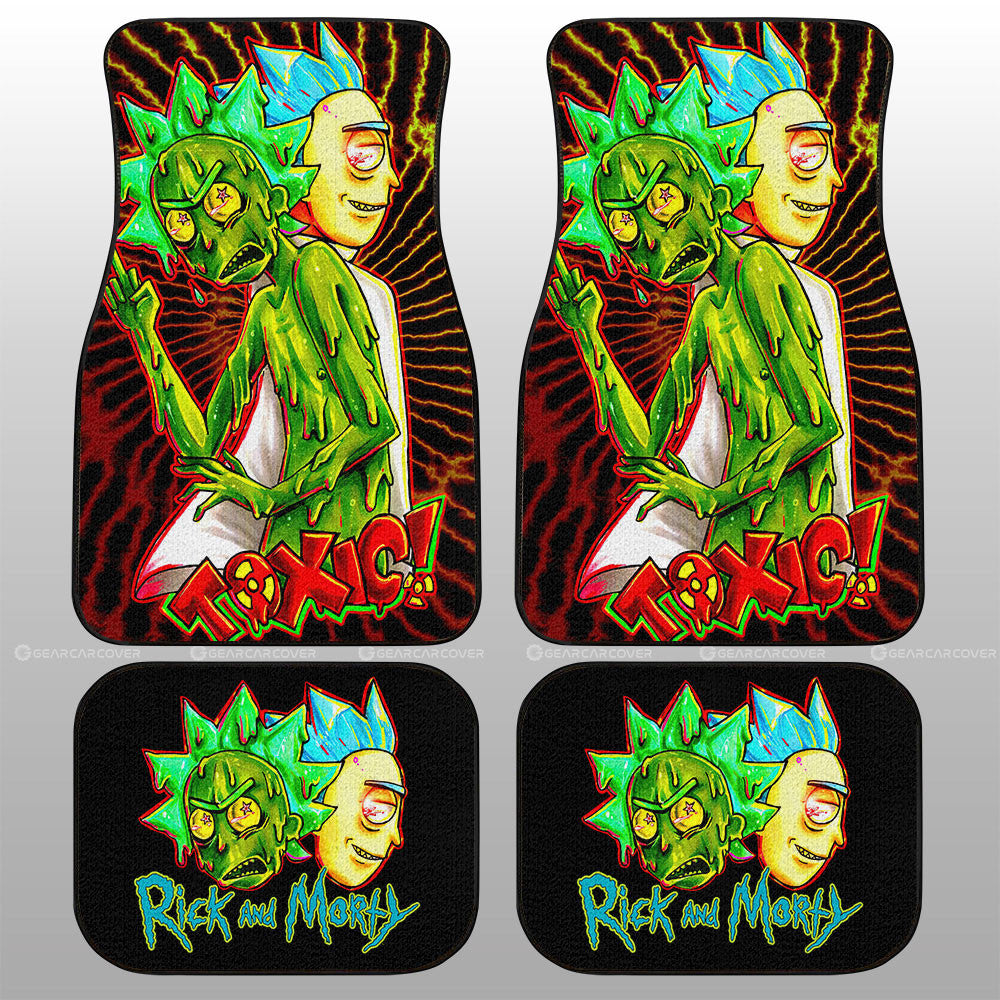 Rick and Morty Car Floor Mats Custom Car Interior Accessories - Gearcarcover - 1