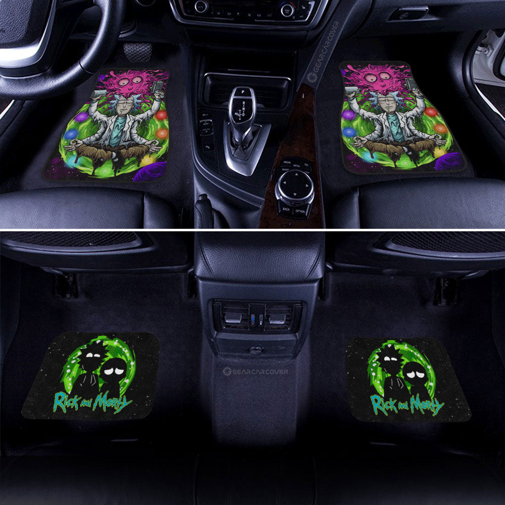 Rick and Morty Car Floor Mats Custom Car Interior Accessories - Gearcarcover - 2