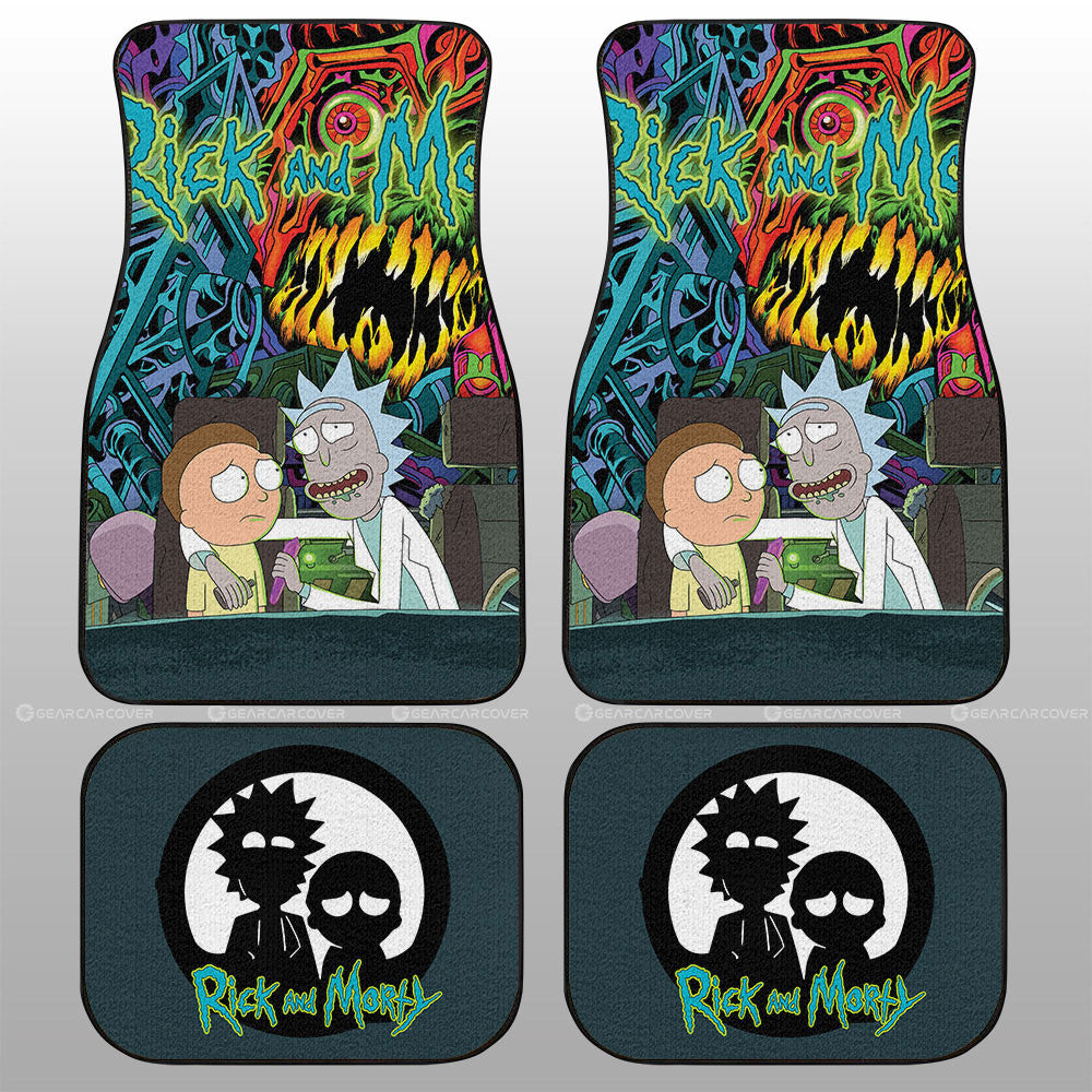 Rick and Morty Car Floor Mats Custom Car Interior Accessories - Gearcarcover - 1
