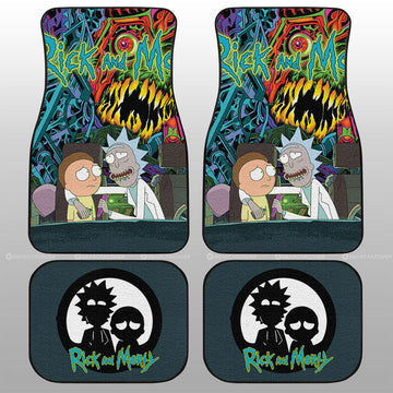 Rick and Morty Car Floor Mats Custom Car Interior Accessories - Gearcarcover - 1