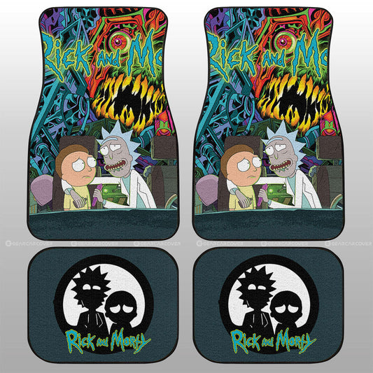 Rick and Morty Car Floor Mats Custom Car Interior Accessories - Gearcarcover - 1