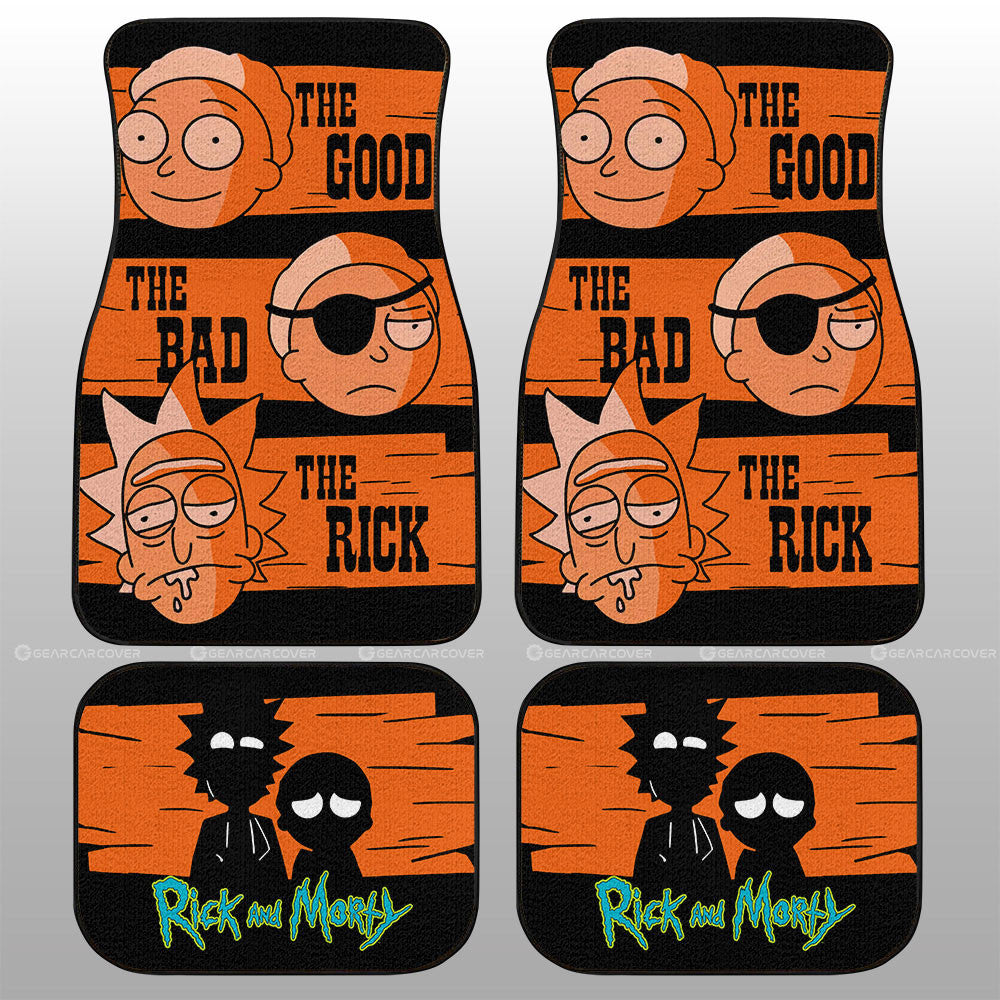 Rick and Morty Car Floor Mats Custom Car Interior Accessories - Gearcarcover - 1